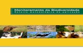 Monitoramento da Biodiversidade - icmbio.gov.br · O chamado “livro azul” apresenta o programa de monitoramento, com definições de conceitos de monitoramento da biodiversidade