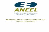 Manual de Contabilidade do Setor Elétrico - aneel.gov.br · de 1996 e Agência Nacional de Energia Elétrica - ANEEL a partir da referida data), em sua missão institucional, vem