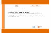 REDSAN PALOP Historico PTG final lançada em 2007 e envolve organizações da sociedade civil de Angola, Cabo Verde, Guiné-Bissau, Moçambique, São Tomé e Príncipe, Brasil, Portugal