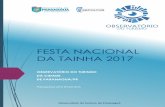 FESTA NACIONAL DA TAINHA 2017 - paranagua.pr.gov.br³rio Festa... · Ponta do Ubá, Piaçaguera, Vila Guarani, Ilha das Peças, Guaraqueçaba, Pontal do Paraná e Barra do Sul –SC.