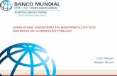 VIABILIDADE FINANCEIRA DA MODERNIZAÇÃO DOS SISTEMAS DE ...wbg-eficienciaip.com.br/pdfs/wbg-eficienciaip-Javier-Freire.pdf · VIABILIDADE FINANCEIRA DA MODERNIZAÇÃO DOS SISTEMAS