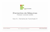 Elementos de Máquinas - s14057791a82db508.jimcontent.coms14057791a82db508.jimcontent.com/download/version/1401428703/...Instituto Federal de Brasília Elementos de Máquinas Aula