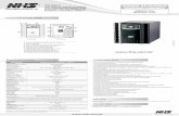 761168 - Manual Técnico Premium PDV Senoidal 1400VA - R00 · Proteção contra surtos de tensão através de filtro de linha e varistor óxido metálico que atenua efeitos de descargas