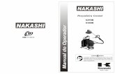 NAKASHI C340K r do ra CCM DO BRASIL pe O do al Mawsm.com.br/manual_nakashi/Manual - Rocadeira C 270-340K.pdf · problema no equipamento originado pela falha na manutenção de algum