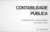 CONTABILIDADE PÚBLICA - qcon-assets … · Contabilidade Pública – Noções Introdutórias Informação Contábil . Informação Contábil Os RCPGs têm papel significativo em