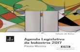 Agenda Legislativa da Indústria 2017 - bucket-gw-cni ... · Câmara dos Deputados – Aguarda constituição de Comissão Especial. 12 ... PLP 54/2015 (PLS-C 130/2014 da senadora