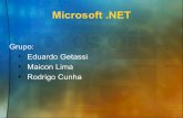 Microsoft - Departamento de Informática e Estatísticafrank.siqueira/INE5612/Seminario2010.2/DotNET.pdf · tempo de execução, porém mantendo cache do código. Metodologia •Múltiplas