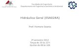 Hidráulica Geral (ESA024A) - ufjf.br³rica_Cap6.pdf · Uma tubulação de FoFo com L = 250m, D = 700mm e “e” = 6,25mm ... Junto à válvula montada na extremidade de jusante