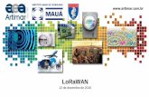 LoRaWAN - institutodeengenharia.org.br · • Uso dos Módulos LoRaTM existentes como plataformas de desenvolvimento • Uso do Framework já existente do MCC ... running on module