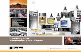 Catálogo de Adesivos e Selantes - disparker.com.brdisparker.com.br/painel/principal/arquivos/produto_1371526269_CAT... · fluid power, industrial, tecnologia da informação, saúde