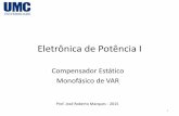 Eletrônica de Potência I - metaheuro.com.brmetaheuro.com.br/educacao/eletronica_de_potencia_dir/PUB2015... · O valor da indutância de um reator ideal no TCR para manter a mesma