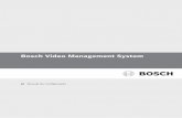 Bosch Video Management Systemresource.boschsecurity.com/documents/Configuration_Manual... · 12.18 Configurar um módulo de E/S 130 12.19 Configurar uma emulação CCL Allegiant131