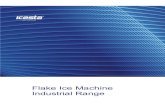 Flake ice machine Brochure - Ice and Oven · processo de fabricação de salsichas e presunto, uma dose adequada de gelo em flocos limpa e higiénica pode ser adicionada para reduzir