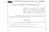 ESTADO DE SÃO PAULO - lorena.sp.gov.brlorena.sp.gov.br/leis/leis_complementares/2015/LEI 217.pdf · transmissão de bem imóvel e respectivo ... XI-A cessão de benfeitorias e construções