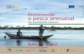 Projeto financiado pela União Europeia Promovendo a pesca ... · ... melhorando a qualidade de vida da população, ... Cerca de 70% do pescado produzido no Brasil vem da pesca ...