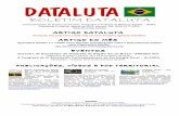 ARTIGO DATALUTA ARTIGO DO MÊS EVENTOS · 2018-09-27 · Mato Grosso do Sul (64,6%) (VILA DA SILVA E ABDON,1998), ... demonstra o avanço do agronegócio e os impactos ... Tabela