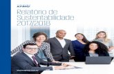 Relatório de Sustentabilidade 2017/2018 - assets.kpmg · Cultura de consulta Ética e independência NOSSAS PESSOAS Desenvolvimento contínuo e coaching ... modelo de negócios,