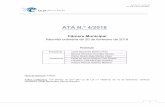 ATA N.º 4/2018 - cm-serpa.pt · consideração a ata n.º 3, relativa à reunião realizada no ... para explicar o erro de cálculo no ficheiro em excel, ... foi aprovado o novo