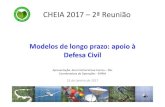 Modelos de longo prazo: apoio à Defesa Civil - sipam.gov.br@... · os grandes rios •Prognósticos de longo prazo baseados na temperaturas dos oceanos, para os rios Madeira, Machado
