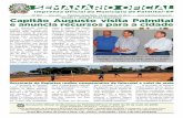 Capitão Augusto visita Palmital e anuncia recursos para a ...palmital.sp.gov.br/semanarioom/semanario_607.pdf · autoria para beneficiar a cidade. O parlamentar destinou o repasse