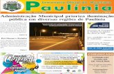 Administração Municipal prioriza iluminação pública em ...paulinia.sp.gov.br/uploads/semanarios/semanario-830.pdf · comparado ao consumo de lâmpadas incandescentes de mesma