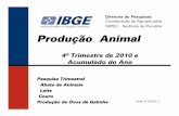 Coordenação de Agropecuária GEPEC - Gerência de Pecuária ... · 1997, quando a Pesquisa Trimestral do Leite foi implantada –Exportação de leite in natura : + 58,6% em volume