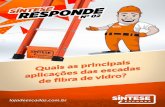 ESCADA DE FIBRA DE VIDRO EXTENSÍVEL - … · Principais aplicações das escadas de fibra de vidro ESCADA DE FIBRA DE VIDRO TESOURA Apropriada para manutenção industrial, instalações