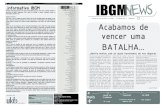 jornal IBGM 3a edçãoibgm.org/servlets/novo/downloads/jornal/ibgm_news-03.pdf · Horários de AtendimentoPara falar com o coordenador do seu curso fique atento aos dias de ... realizarmos