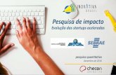 dezembro de 2016 - inovativabrasil.com.br · mailing fornecido pelo Sebrae e InovAtiva Brasil coleta de ... saúde, metalúrgica..) setor financeiro marketing / publicidade mobilidade