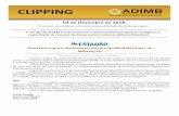CLIPPING - adimb.org.bradimb.org.br/ADMBLACK/clipping/442.pdf · aos questionamentos dos senadores sobre as dificuldades do setor de mineração, especialmente no caso dos embates