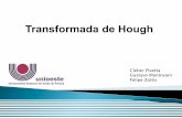 Transformada de Hough - Computação Unioeste – Ciência ...adair/PID/Notas Aula/Transformada de Hough.pdf · a raiz quadrada da soma dos quadrados como mostramasfórmulasaseguir: