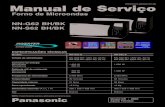 Manual de Serviço - Portal do Eletrodomestico: Tudo sobre ... · Manual de ServiçoORDEN DCS-MAI2002-001-MS NN-G62 BH/BK NN-S62 BH/BK Panasonic ... Este Manual foi elaborado para