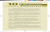 10Perguntas & Respostas sobre o Dízimomordomia.adventistas.org.pt/files/Folhetos/Marcador2-10Perguntas.pdf · uma expressão da nossa fidelidade a Deus. 2. Existe alguma diferença