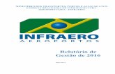 MINISTÉRIO DOS TRANSPORTES, PORTOS E AVIAÇÃO … · ministÉrio dos transportes, portos e aviaÇÃo civil empresa brasileira de infraestrutura aeroportuÁria - infraero relatório