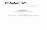 Relatório Geral da Agência Europeia dos Produtos Químicos 2008 · Agência Europeia dos Produtos Químicos 2008 24 de Abril de 2009 (Artigo 78.º, ... EINECS Inventário Europeu