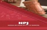 Saber - Universidade Anhanguera-Uniderpww2.uniderp.br/uniderp/pdf/mec/manuais/20171 - Manual NPJ de 8. sem... · Civil e Direito Constitucional e 8º ... Cada temática terá 6 seções