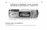 Câmera digital com zoom Kodak EasyShare CX6445resources.kodak.com/support/pdf/pt/manuals/urg00293/CX6445_BR_pt.pdf · Desativação do som do disparador ... Modelos mais antigos