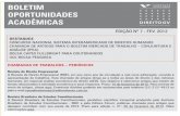discriminacaoracial : Mensagem: Boletim Oportunidades ...esmec.tjce.jus.br/wp-content/uploads/2012/02/fgv-boletim.pdf · discriminacaoracial : Mensagem: Boletim Oportunidades Acadêmicas