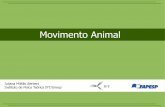 Movimento Animal - bioift.files.wordpress.com · De uma perspectiva biológica, o movimento não envolveria apenas a existencia de uma estratégia de busca específica para uma situação