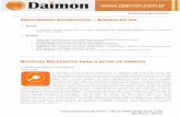 NEWSLETTER DAIMON - daimon.com.br · cada um 2 luminárias com tecnologia a LED, de 110 W de potência. Na ponte do Pinga- ... As lâmpadas LED têm vida útil de mais de 50 mil horas
