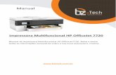 Manual Impressora Multifuncional HP OfficeJet 7720 · Uso de relatórios ... Número de identificação do modelo de regulamentação ... No caso de documentos, passe para a próxima