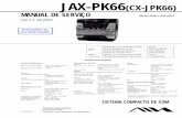 JAX-PK66(CX-JPK66) - diagramasde.comdiagramasde.com/diagramas/audio/CX-JPK66 JAX-PK66.pdf · MANUAL DE SERVIÇO SISTEMA COMPACTO DE SOM Brazilian Model ... Somente para os modelos