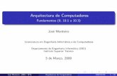 Arquitectura de Computadores - Técnico Lisboa - Autenticação · Bits de estado Jos´e Monteiro ... Linguagem de Alto Nível Programa em Código Máquina ... Campos de uma Instruc˜ao