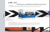 LW 75‰ recomendado para a impermeabilização moldada no local. Facilita a impermeabilização em áreas com muitos recortes e detalhes. Depois de aplicado, forma uma membrana monolítica
