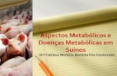 Aspectos Metabólicos e Doenças Metabólicas em Suínos · Visão geral da distribuição dos metabólitos de energia e proteína absorvidos entre o tecido corporal da fêmea lactante
