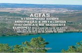 ACTAS - Mineração Antiga e Arqueometalurgia · 2015-01-28 · Este rio drena uma vasta bacia entre Mirandela e a sua foz no Douro. ... Vila Flor os quais aglutinaram, no século