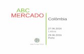 ABC MERCADO - aicep Portugal Global · I. Perfil do País II. Panorama Macroeconómico III. Relações Económicas Internacionais IV. Relações Económicas Portugal - Colombia V.