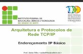 Arquitetura e Protocolos de Rede TCP/IP file!3 Objetivo Identificar, de forma única e individual cada dispositivo na inter-rede TCP/IP Apresentar a representação e a notação do