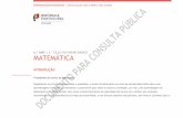 6.º ANO | MATEMÁTICA - dge.mec.pt · estudo das fórmulas para o cálculo de áreas e volumes — do triângulo e do círculo, e dos prismas retos e do cilindro, respetivamente.