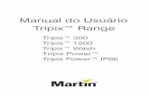 Manual do Usuário Tripix™ Range - martinprofessional.com.br · caixa de distribuição central) antes de executar qualquer tipo de ... de ar ao redor de todos os equipamentos Tripix.
